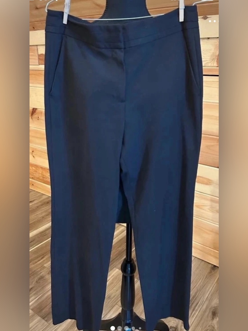 Dress Barn Classic Women's Straight-Leg Dress Pants - Black